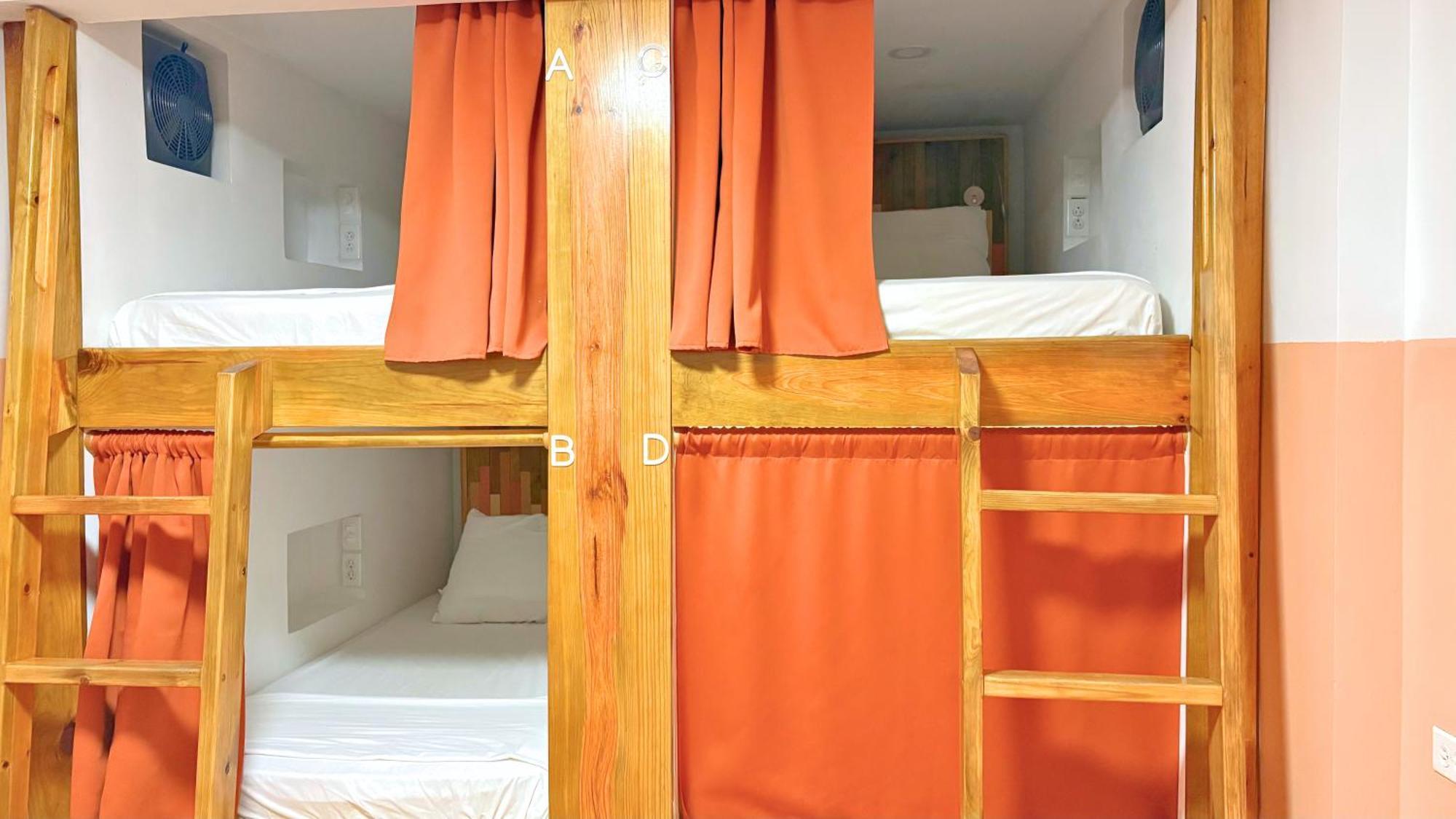 Cápsula en habitación compartida de 4 cápsulas