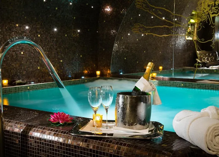 Hotel Jacuzzi: Hotel Da Vinci & Spa