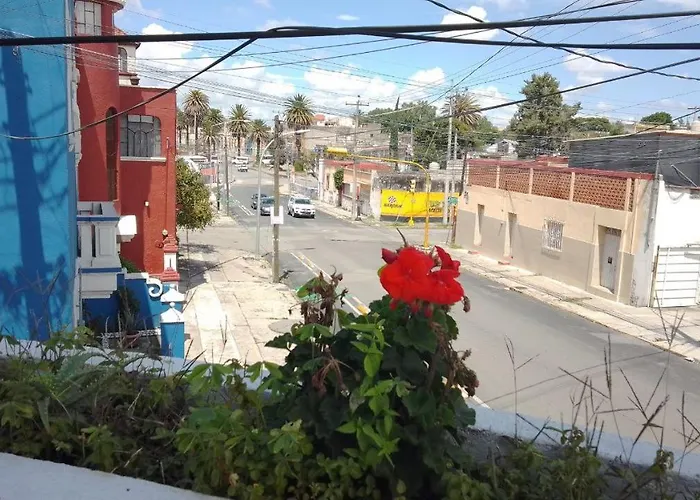 Casa de huéspedes: Hostal Azul Puebla Barrio El Alto