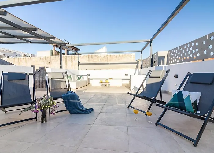  Malaga Center Flat Mariblanca 12 Sun & Terrace Boutique