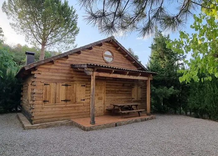 Hotel con piscina: Casa De Madera Zumacar V