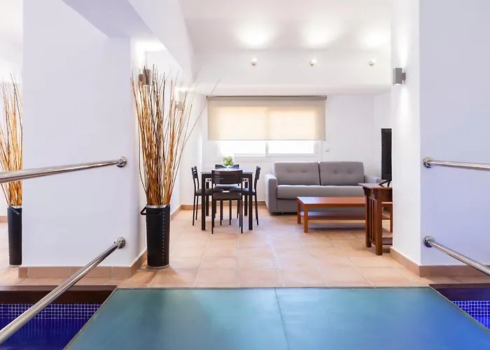 Hotel de playa: Apartamentos Mexico