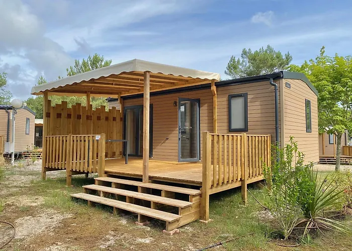 Hotel cerca del colegio: Camping Nature L'Airial