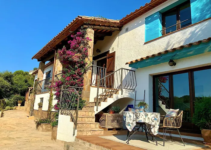 Villa Marlena, Calonge, Costa Brava,1 Luxe Private Studio-Appartement With Private Pool In Quiet Area, Adults Only, Catalonia, Spain