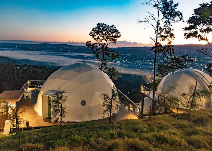 Hotel con vistas: The Domes Jarabacoa