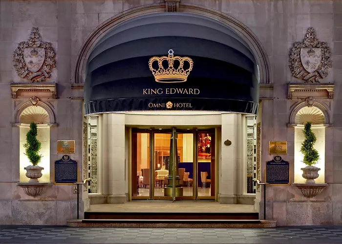 Hotel de lujo: The Omni King Edward Hotel