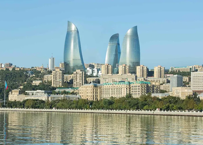 Hotel Jacuzzi: Fairmont Baku, Flame Towers
